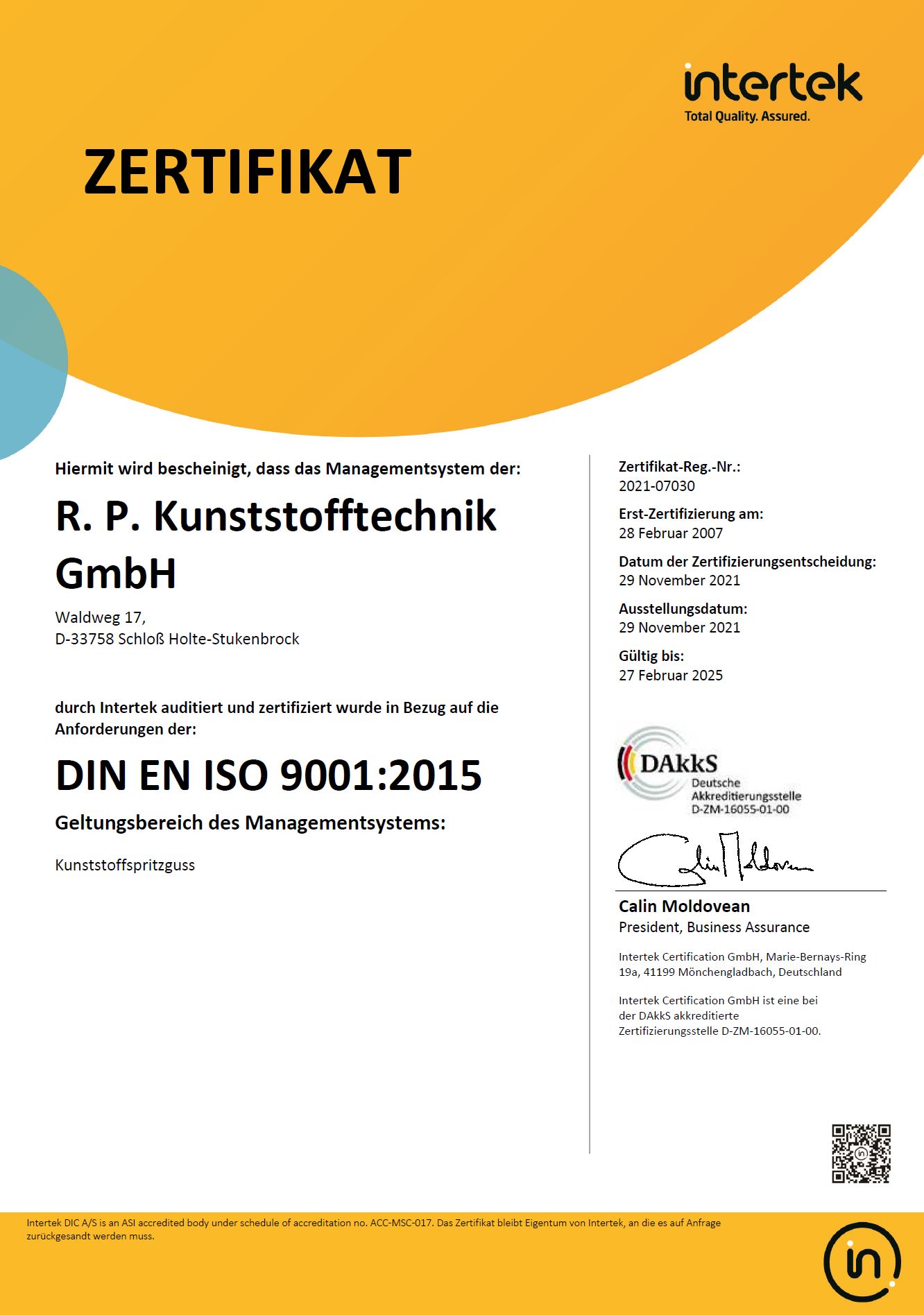 RP_Kunststofftechnik_GmbH_DIN_EN_ISO_9001_2015